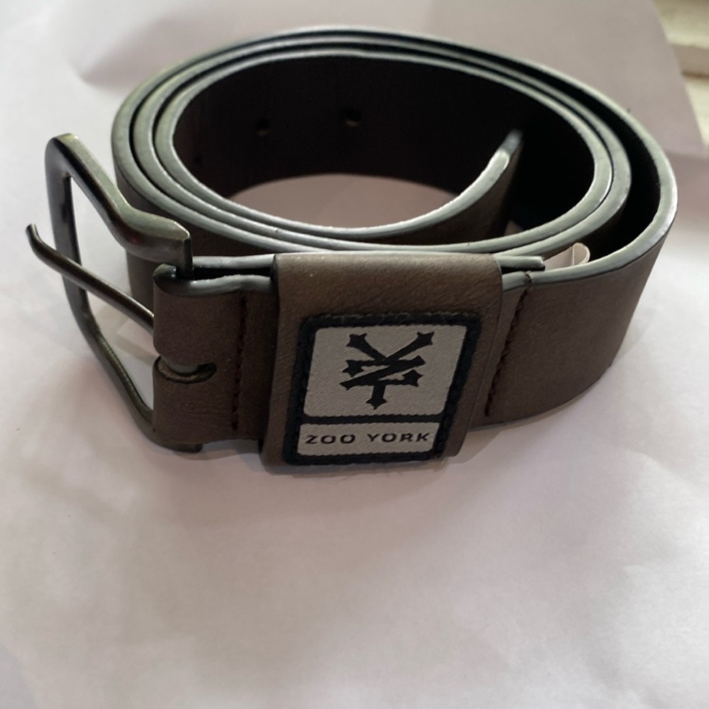 Zoo York Brown  basic  Belt